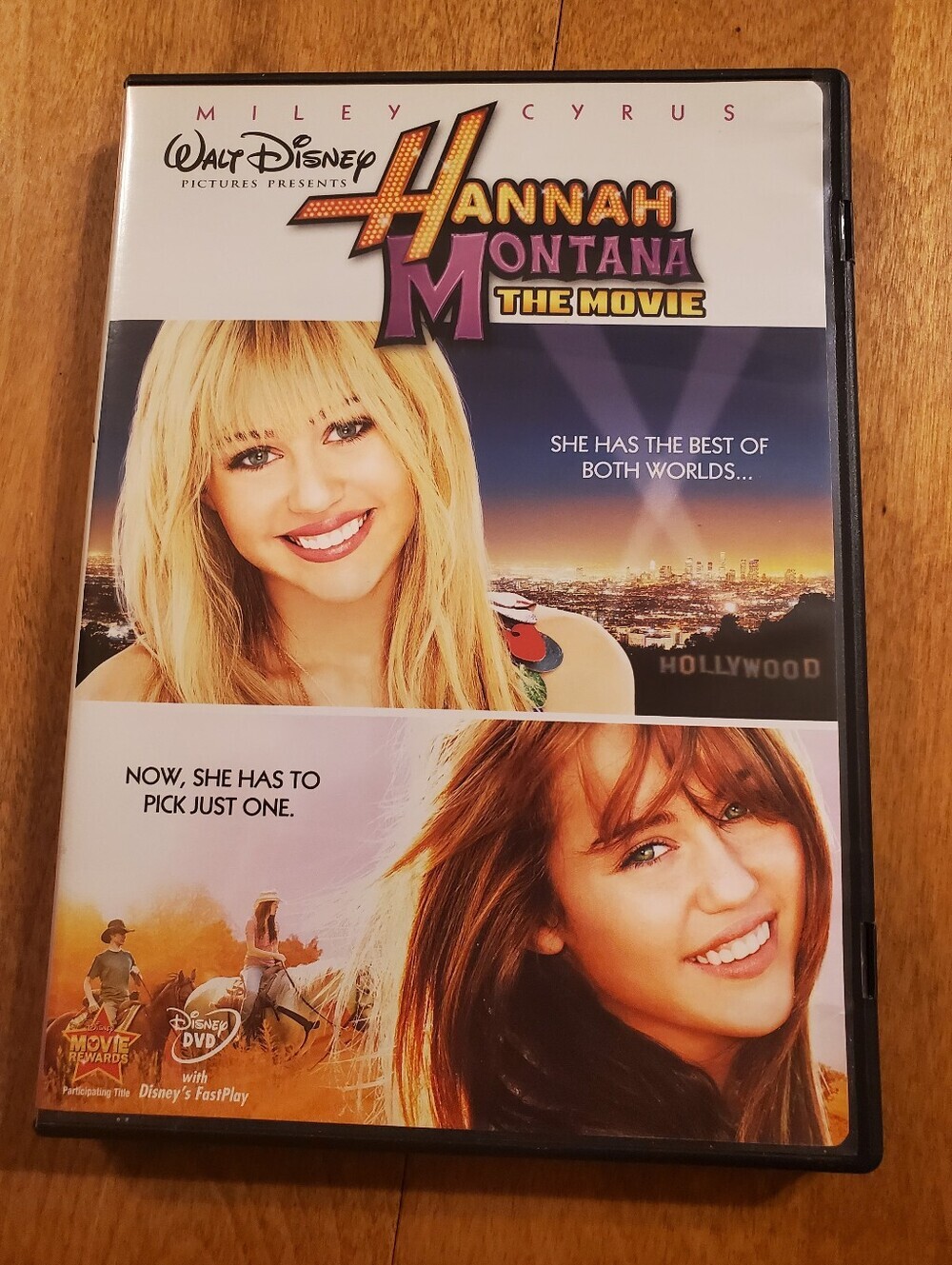 Walt Disney Hannah Montana The Movie DVD Miley Cyrus Family G